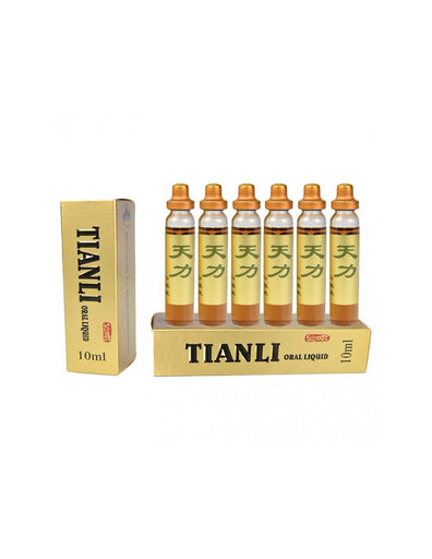Tianli Oral Liquid – Supliment Natural pentru Potență, 6 Fiole x 10ml SOLLUXE Every box holds joy - unbox it!
